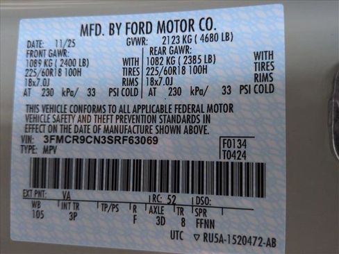 New 2025 Ford Bronco Sport Outer Banks w/ Outer Banks Tech Package+ image 17