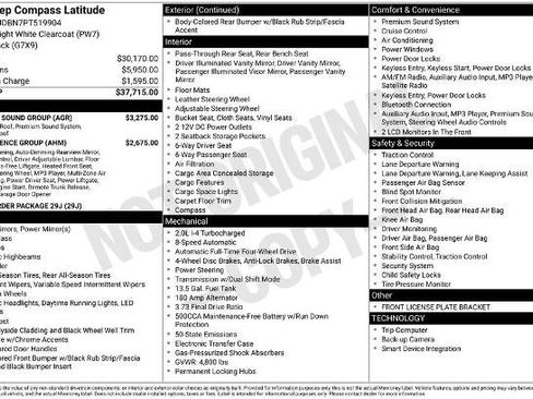 Used 2023 Jeep Compass Latitude w/ Sun and Sound Group image 2