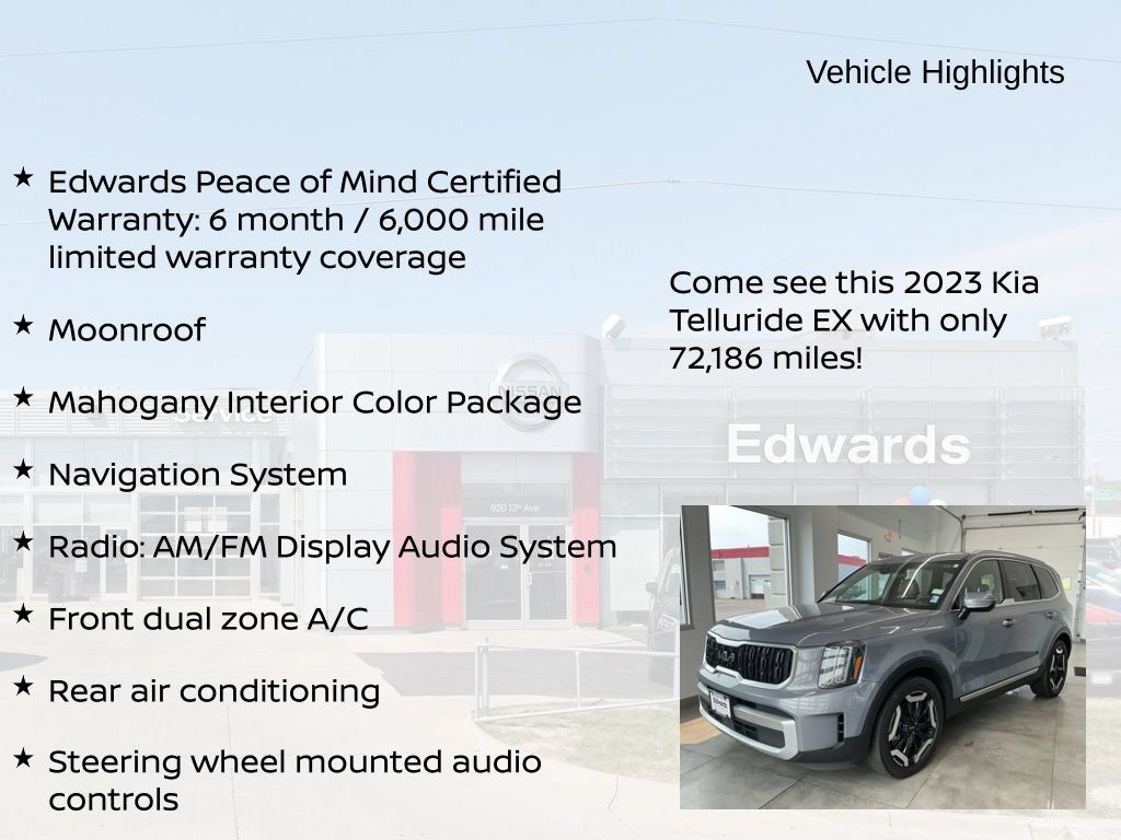Used 2023 Kia Telluride EX AWD/4WD image 10