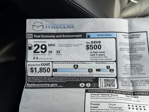 Used 2024 MAZDA CX-30 AWD 2.5 S w/ Preferred Package image 36