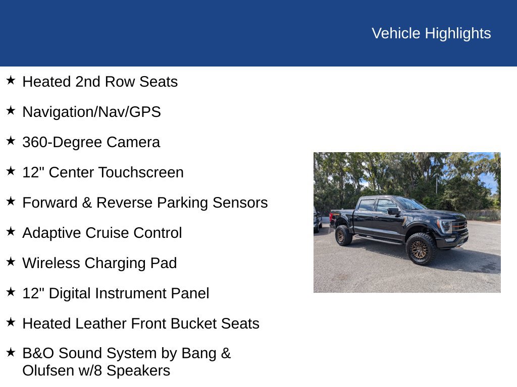 Used 2023 Ford F150 Tremor w/ Equipment Group 402A High AWD/4WD image 30