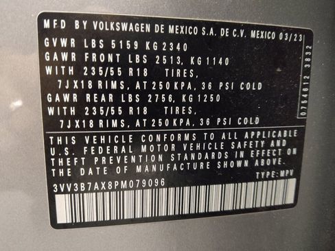 Used 2023 Volkswagen Tiguan SE FWD image 33