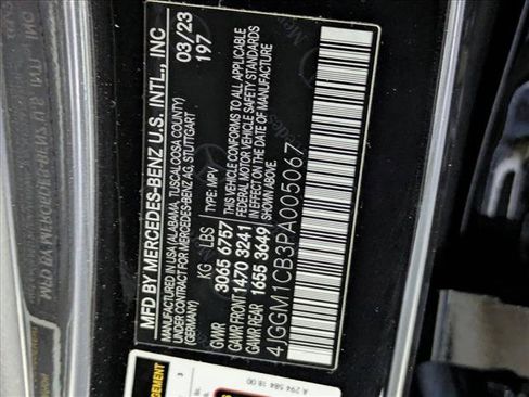 Certified 2023 Mercedes-Benz EQE 350+ 4MATIC SUV image 28