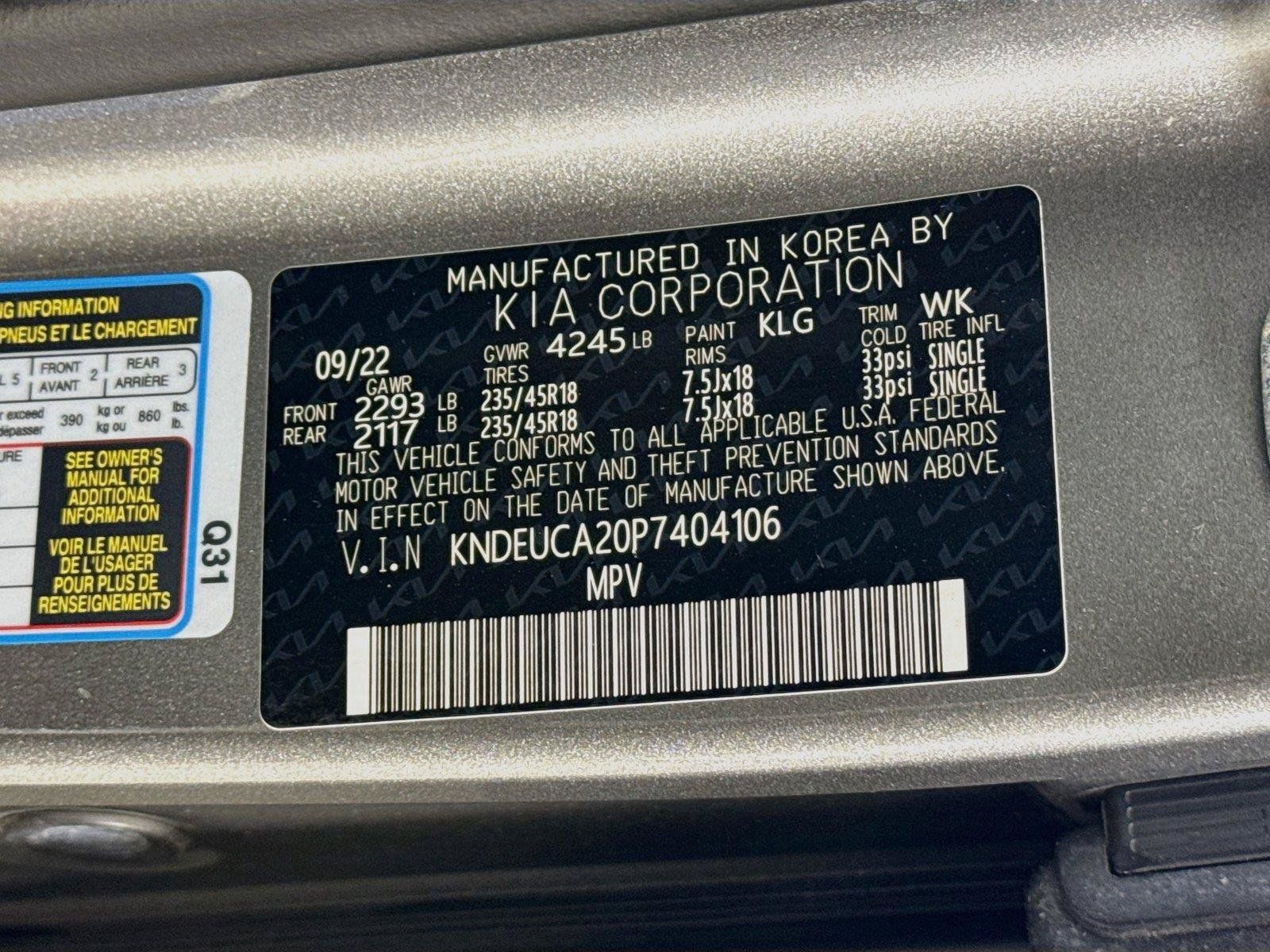 Used 2023 Kia Seltos Nightfall Edition AWD/4WD image 23