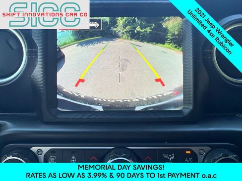 Used 2021 Jeep Wrangler Unlimited Rubicon 4xe w/ Steel Bumper Group AWD/4WD image 24
