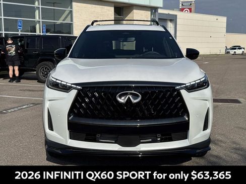 New 2026 INFINITI QX60 Sport w/ Dark Cargo Package AWD/4WD image 2