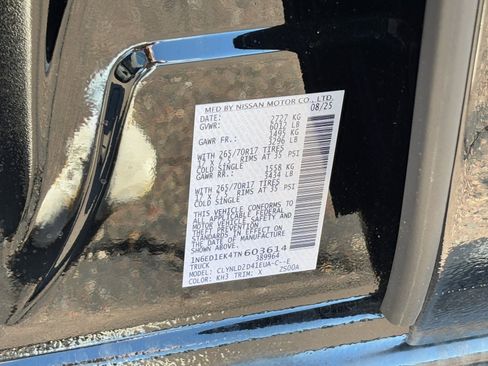 New 2026 Nissan Frontier PRO-4X w/ Pro-4x Convenience Package image 29