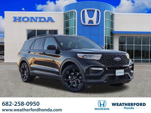 Used 2024 Ford Explorer ST-Line w/ Class IV Trailer Tow Package RWD image 1
