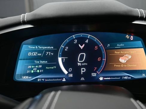 Used 2025 Chevrolet Corvette Stingray Coupe w/ Battery Protection Package RWD image 9