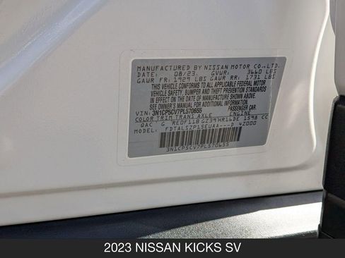 Used 2023 Nissan Kicks SV FWD image 24