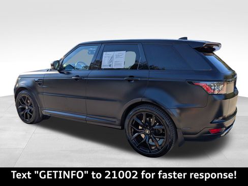 Used 2021 Land Rover Range Rover Sport SVR image 6