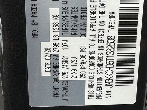 New 2026 MAZDA CX-90 3.3 Turbo w/ Premium Sport Pkg image 30