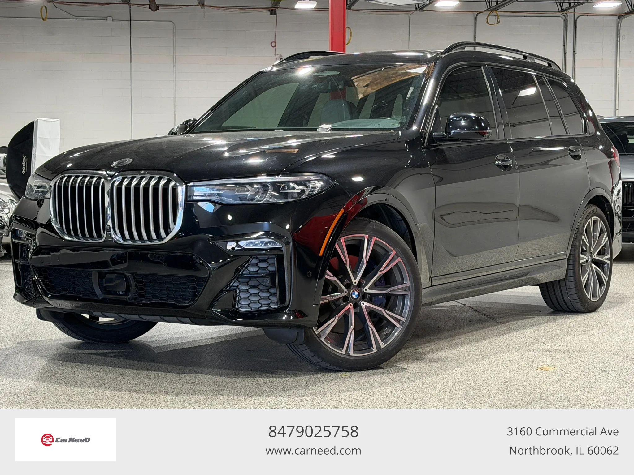 Used 2021 BMW X7 xDrive40i w/ M Sport Package AWD/4WD image 1