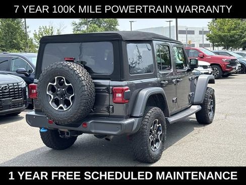 Used 2022 Jeep Wrangler Unlimited Rubicon 4xe w/ Cold Weather Group AWD/4WD image 2