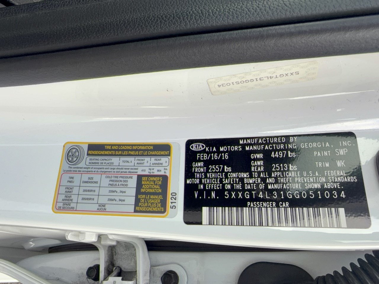 Used 2016 Kia Optima LX FWD image 32