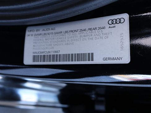 Used 2018 Audi A6 2.0T Premium w/ 20" Black Optic Wheel Package image 39