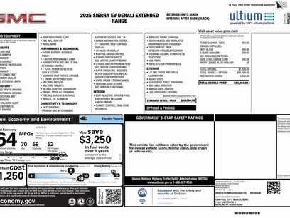 New 2025 GMC Sierra EV Denali
