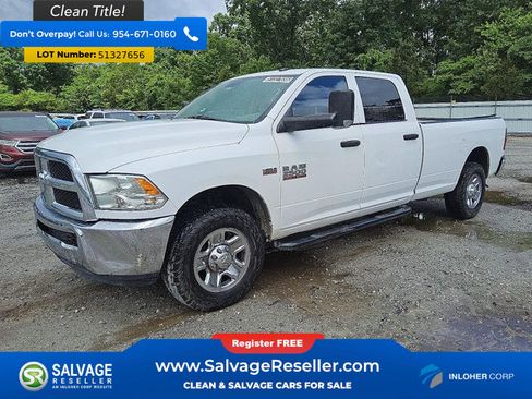 Used 2018 RAM 2500 Tradesman w/ Chrome Appearance Group RWD image 1