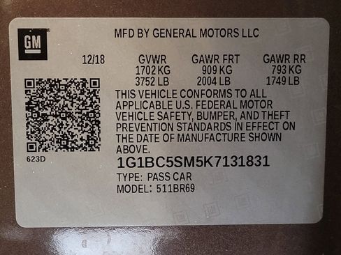 Used 2019 Chevrolet Cruze LS FWD image 33