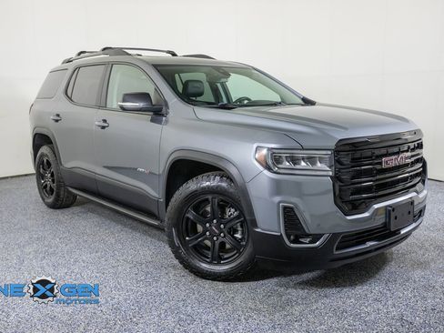 Used 2021 GMC Acadia AT4 w/ LPO, 'HIT The Road' Package AWD/4WD image 1