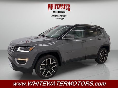 Used 2021 Jeep Compass Limited w/ Sun and Sound Group AWD/4WD image 1