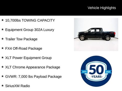 Certified 2019 Ford F150 XLT w/ Equipment Group 302A Luxury image 16