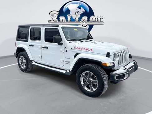 Used 2021 Jeep Wrangler Unlimited Sahara AWD/4WD image 1