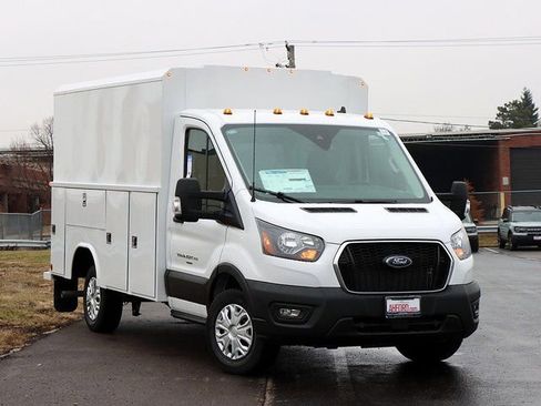 Used 2024 Ford Transit 350 EcoBoost Reading CSV Aluminum w/ Interior Upgrade Package image 1
