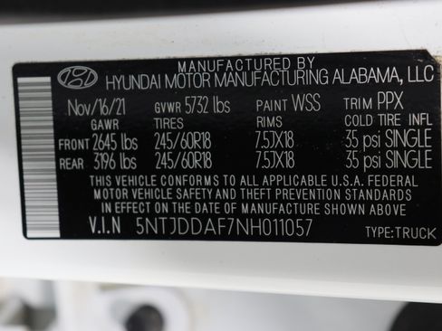 Used 2022 Hyundai Santa Cruz SEL Premium image 41