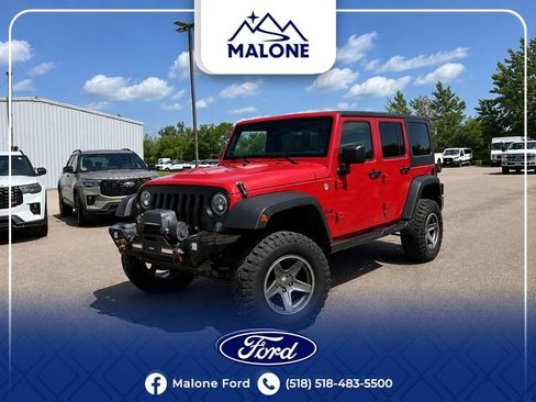 Used 2014 Jeep Wrangler Unlimited Sport w/ Quick Order Package 24S AWD/4WD image 1