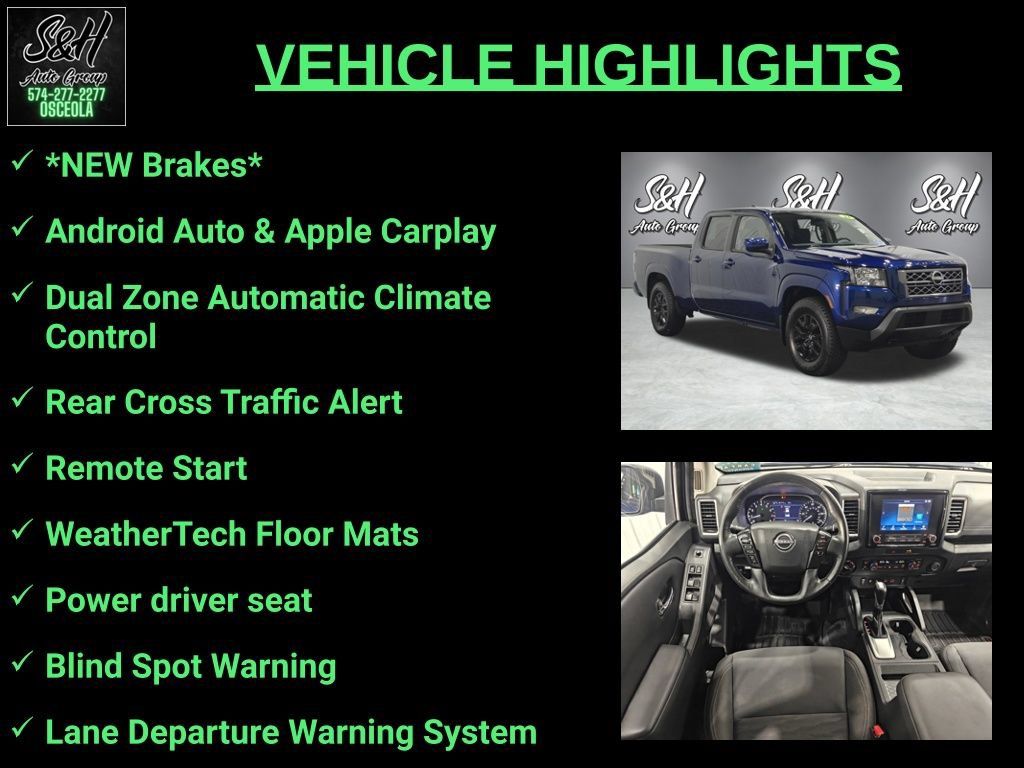 Used 2023 Nissan Frontier SV w/ Technology Package AWD/4WD image 3