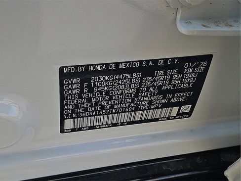 New 2026 Acura ADX A-Spec image 19