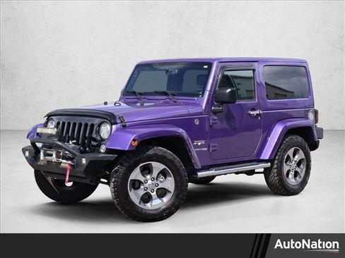 Used 2018 Jeep Wrangler Sahara w/ Mopar Chrome Edition Group AWD/4WD image 1
