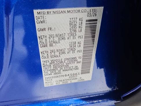 New 2026 Nissan Frontier SV image 27