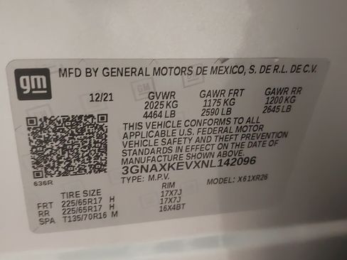 Used 2022 Chevrolet Equinox LT image 34