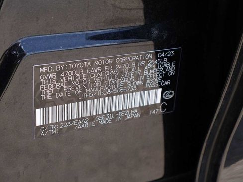 Used 2023 Lexus IS 350 F Sport w/ Memory Package RWD image 21