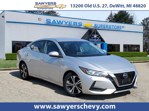 Used 2021 Nissan Sentra SV image 1