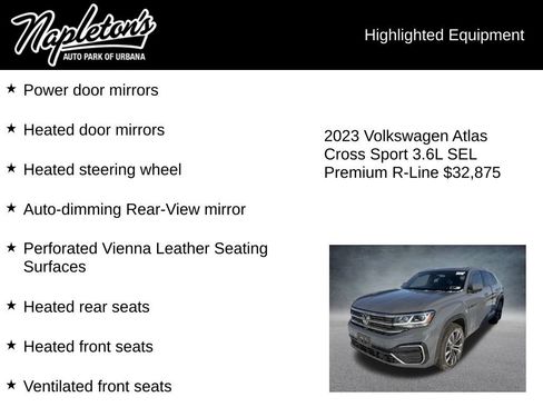 Used 2023 Volkswagen Atlas Cross Sport SEL Premium R-Line image 7