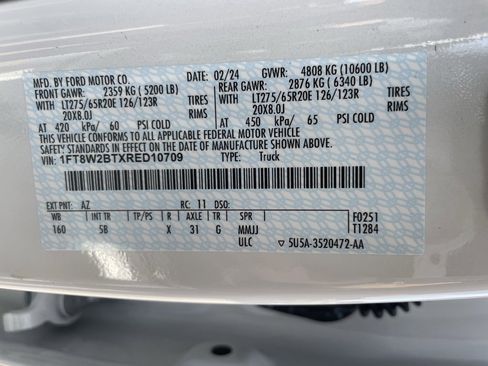 Used 2024 Ford F250 Lariat w/ Lariat Ultimate Package image 43