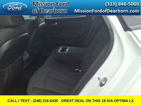 Used 2018 Kia Optima LX w/ 17" Alloy Wheels Package image 10