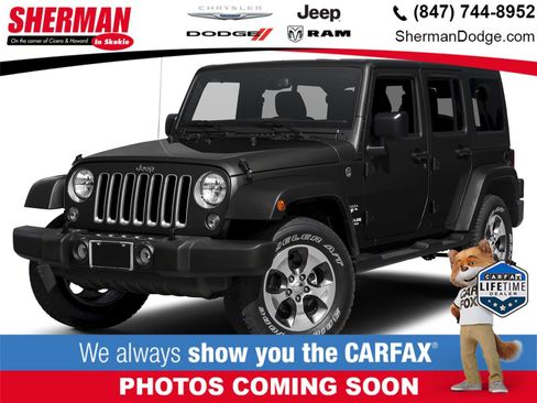 Used 2015 Jeep Wrangler Unlimited Sahara w/ Mopar Chrome Edition Group image 1