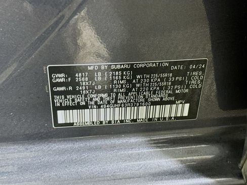 Certified 2024 Subaru Crosstrek 2.5i Sport AWD/4WD image 33