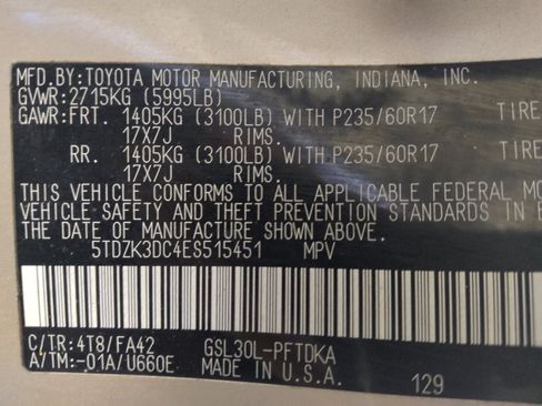 Used 2014 Toyota Sienna L image 33