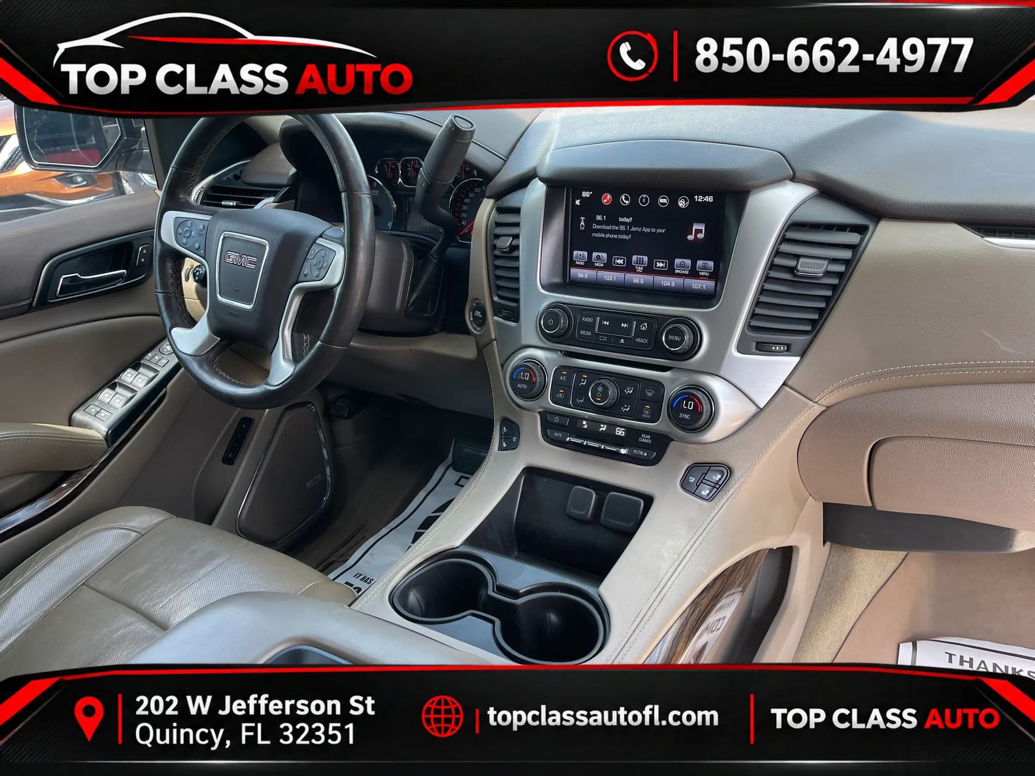 Used 2016 GMC Yukon SLT w/ Open Road Package AWD/4WD image 13