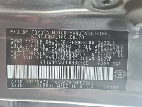 Used 2020 Toyota Camry SE image 24