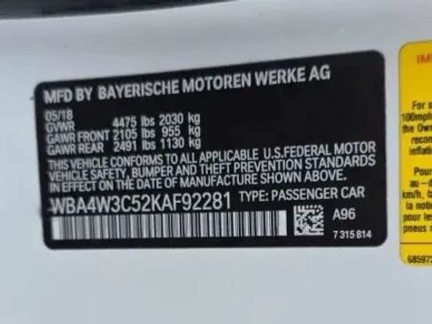 Used 2019 BMW 430i Coupe w/ Driving Assistance Package RWD image 50