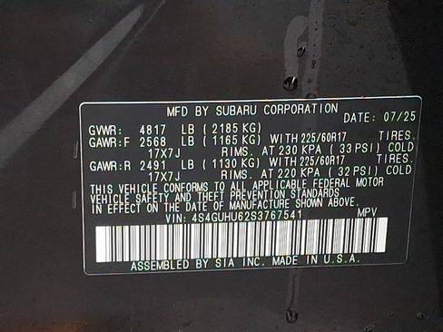 Certified 2025 Subaru Crosstrek 2.5i Wilderness image 27