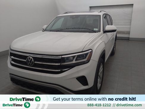 Used 2021 Volkswagen Atlas SEL AWD/4WD image 1