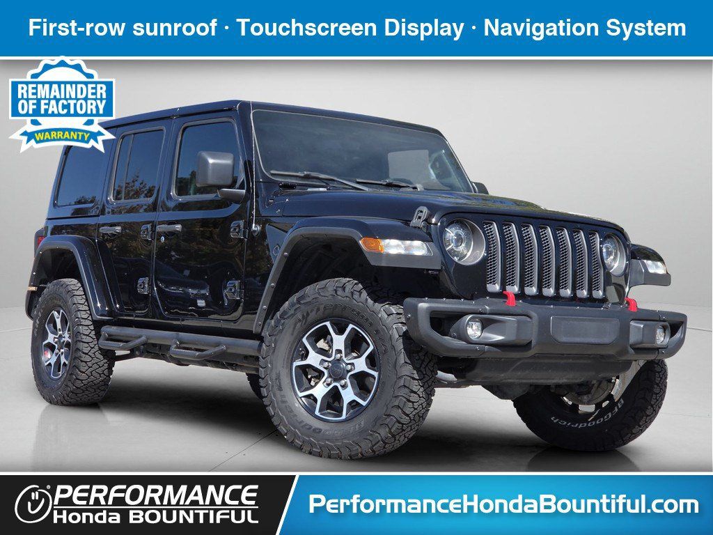Used 2022 Jeep Wrangler Unlimited Rubicon w/ Cold Weather Group AWD/4WD image 1