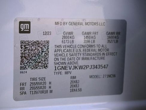 Used 2023 Chevrolet Traverse RS AWD/4WD image 30